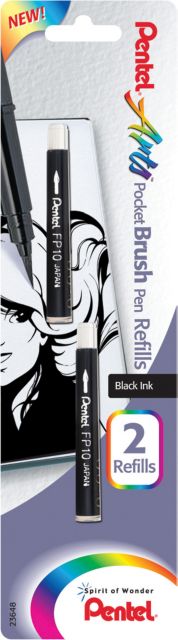 POCKET BRUSH REFILL 2/PACK