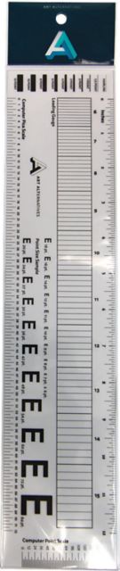 Ruler Graphic Arts Gauge