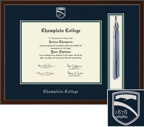 Church Hill Classics Tassel Diploma Frame. Assoc., Bachelors, Masters, PhD. - ONLINE ONLY
