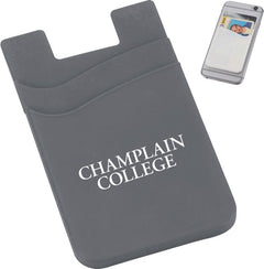 Champlain College Silicone Card Wallet