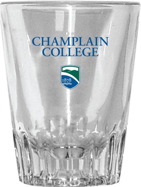 Champlain College 2 oz. Collectors Glass