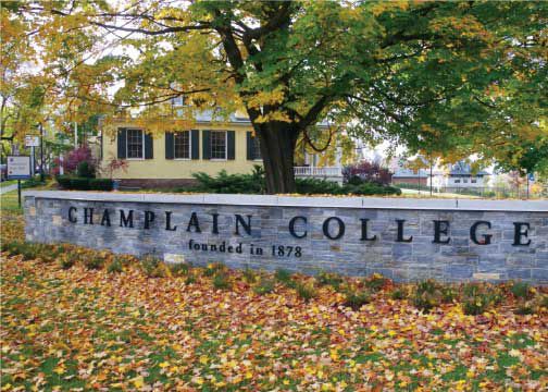Champlain College 5''x7'' Postcard