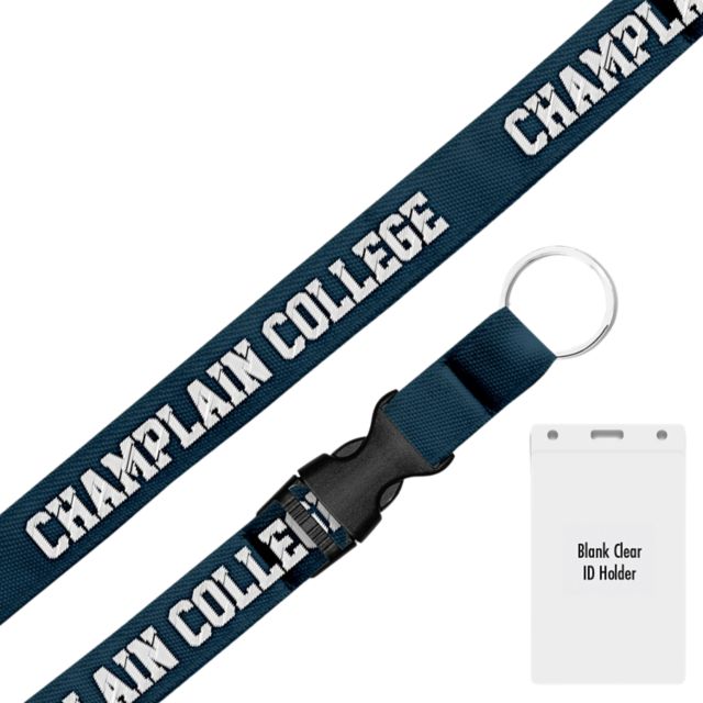 Champlain College 3-4'' Lanyard