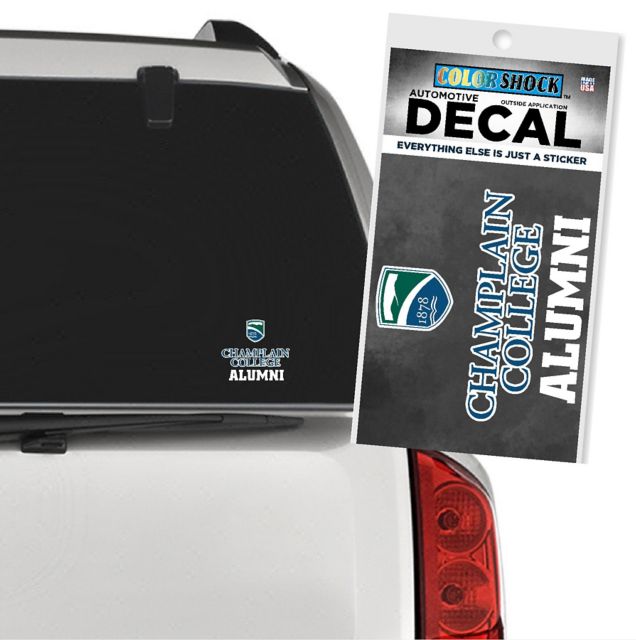 Champlain College Alumni Decal