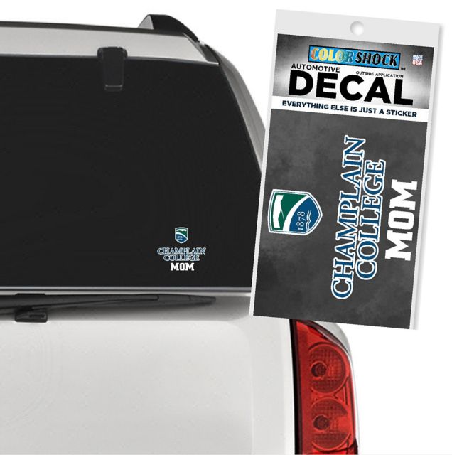 Champlain College Mom Decal