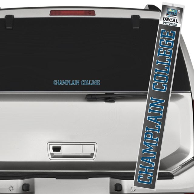 Champlain College Strip Decal