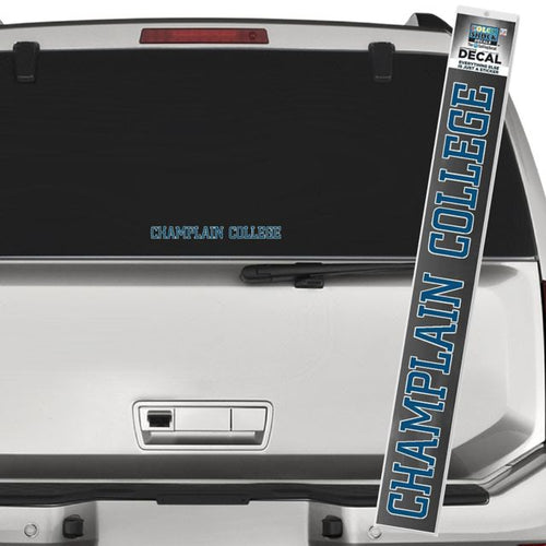 Champlain College Strip Decal