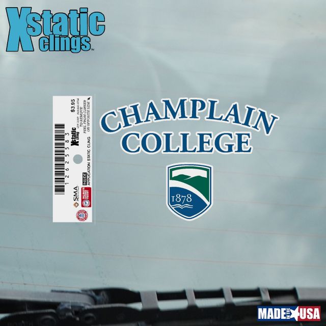 Champlain College Strip Decal