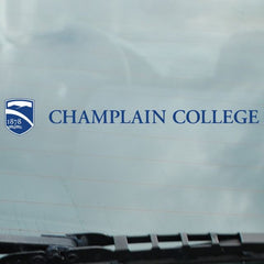 Champlain College Decal