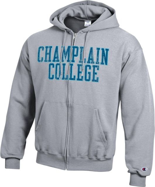 Champlain College Full-Zip Hooded Sweatshirt