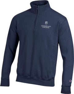 Champlain College 1/4 Zip Powerblend Jacket
