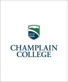 Champlain College Silk Touch Throw Blanket