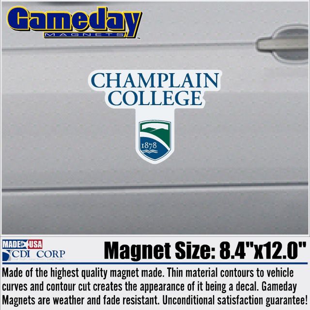Champlain College 12'' Magnet