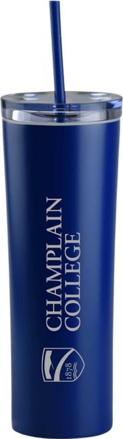 Champlain College 16 oz. Tumbler with Straw