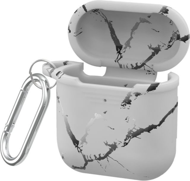 Airpod Silicone Cs Wht Marble