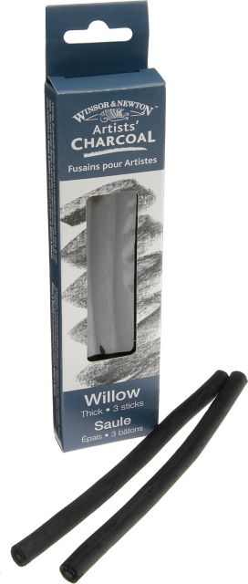 Charcoal Willow Thick 3/Box
