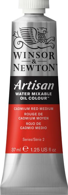 ARTISAN WATER MIXABLE OIL  37ML CADMIUM RED MEDIUM
