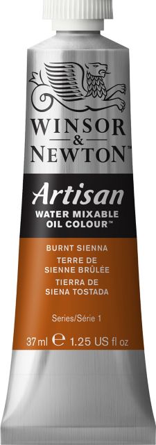 ARTISAN WATER MIXABLE OIL  37ML BURNT SIENNA