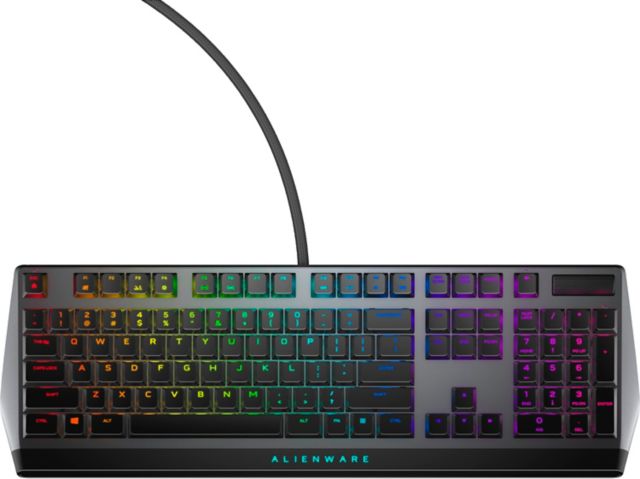 Dell Alienware AW510K Low Profile RGB Mechanical Gaming Keyboard, Gray - ONLINE ONLY