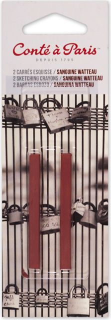 CRAYON SKETCH 2 PACK WATTEAU CARDED