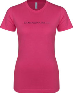 Champlain Next Level Womens Boyfriend Tee Primary Mark  Foil - ONLINE ONLY