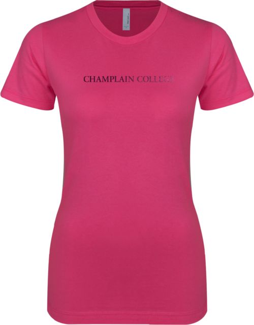 Champlain Next Level Womens Boyfriend Tee Primary Mark  Foil - ONLINE ONLY