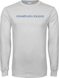 Champlain Long Sleeve T Shirt Primary Mark - ONLINE ONLY