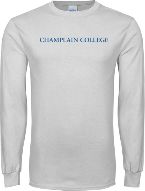 Champlain Long Sleeve T Shirt Primary Mark - ONLINE ONLY