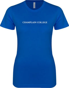 Champlain Next Level Womens Boyfriend Tee Primary Mark - ONLINE ONLY