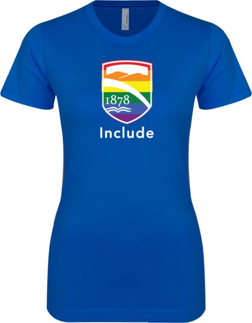 Champlain Next Level Ladies SoftStyle Junior Fitted Tee Include Shield - ONLINE ONLY