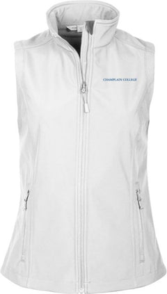 Champlain Ladies Core Softshell Vest Primary Mark - ONLINE ONLY