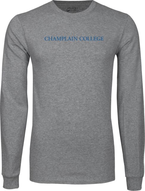 Champlain Long Sleeve T Shirt Primary Mark - ONLINE ONLY