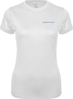 Champlain Womens Performance Short Sleeve Tee Primary Mark - ONLINE ONLY