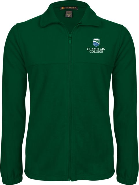 Champlain Fleece Full Zip Jacket Champlain College w/ Shield Stacked - ONLINE ONLY