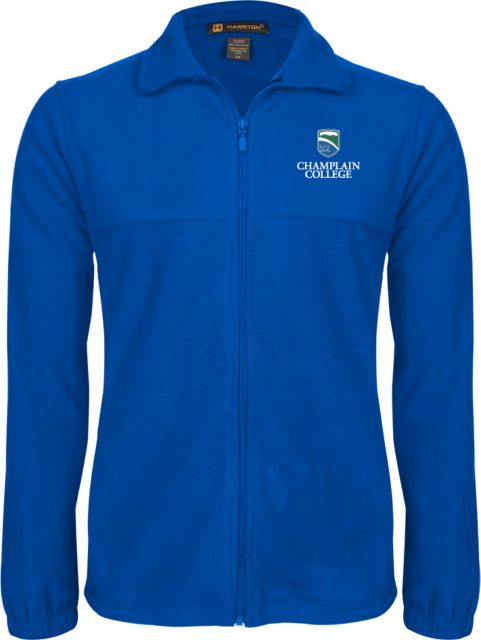 Champlain Fleece Full Zip Jacket Champlain College w/ Shield Stacked - ONLINE ONLY