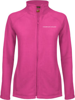 Champlain Womens Fleece Full Zip Jacket Primary Mark - ONLINE ONLY