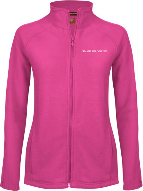 Champlain Womens Fleece Full Zip Jacket Primary Mark - ONLINE ONLY