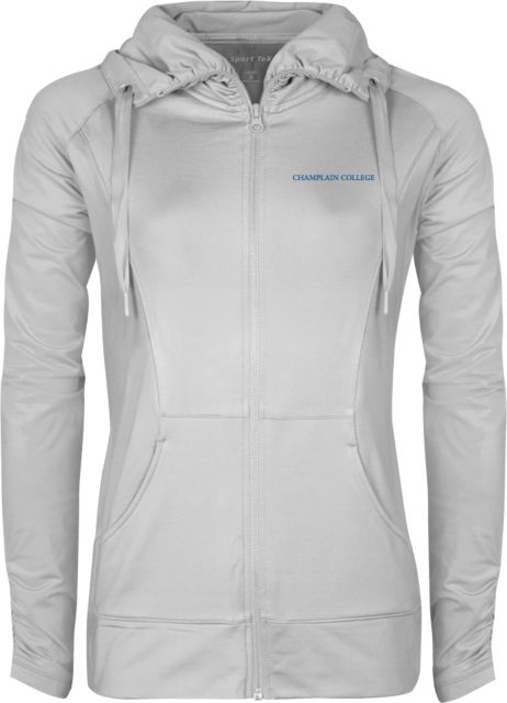 Champlain Womens Sport Wick Stretch Full Zip Jacket Primary Mark - ONLINE ONLY