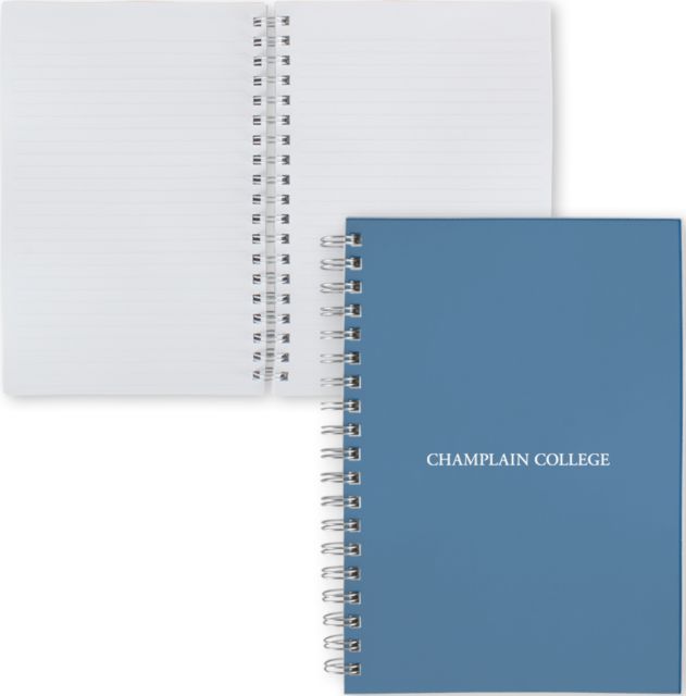 Champlain Clear 7 x 10 Spiral Journal Notebook Primary Mark - ONLINE ONLY