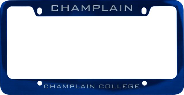 Champlain Metal License Plate Frame - ONLINE ONLY