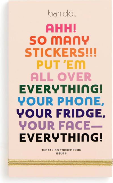 STICKER BOOK ISSUE FIVE