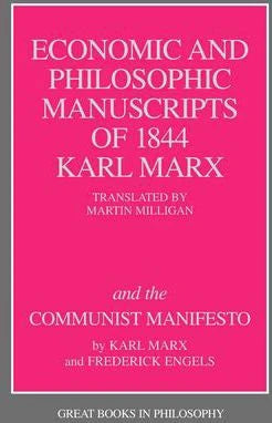 Economic &amp; Philosophic Manuscripts etc