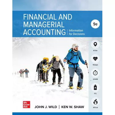 Financial &amp; Managerial Accounting (Loose pgs)