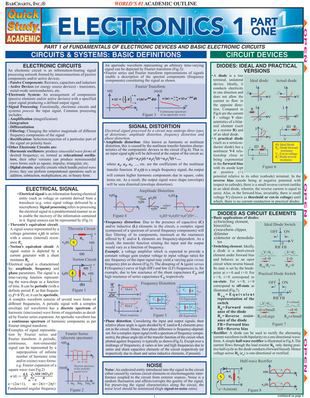 ELECTRONICS 1 PART 1