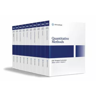 2026 CFA Curriculum Level 1 Box Set