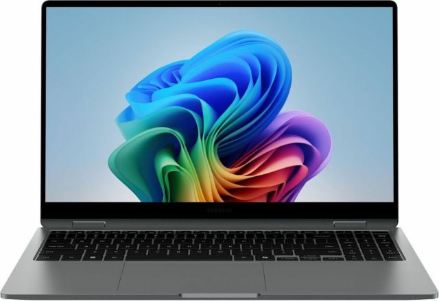 Samsung Galaxy Book5 360 - Copilot+ PC - 15.6 FHD AMOLED Touch-Screen Laptop - Intel Core Ultra 7 - 16GB Memory - 512GB SSD (Gray)
